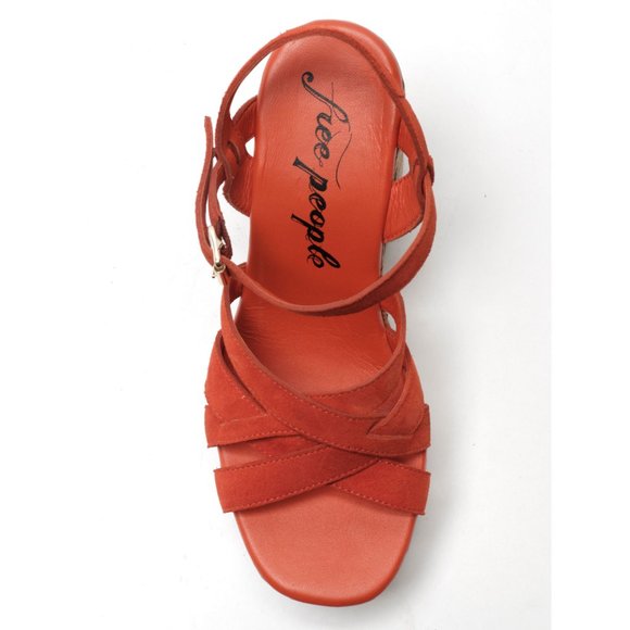 🎉LAST CHANCE🎉 FREE PEOPLE Lisbon MJ Platform Sandals / Sunstar - Picture 8 of 11